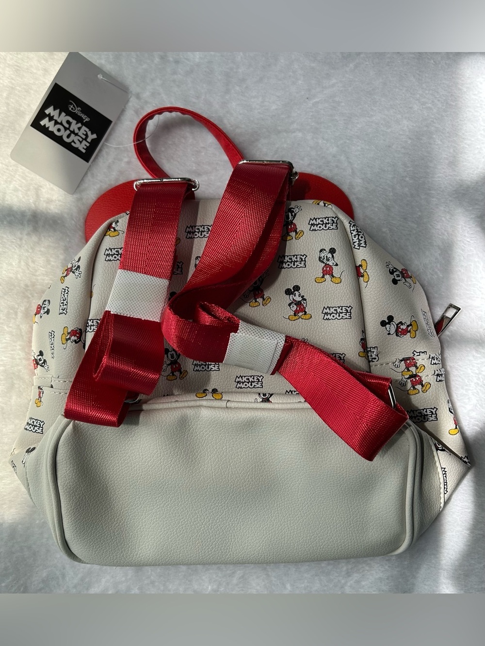 Disney Mickey Mouse Kidscore AOP Mini Backpack Buttery Leather Graphic New! - Picture 3 of 9